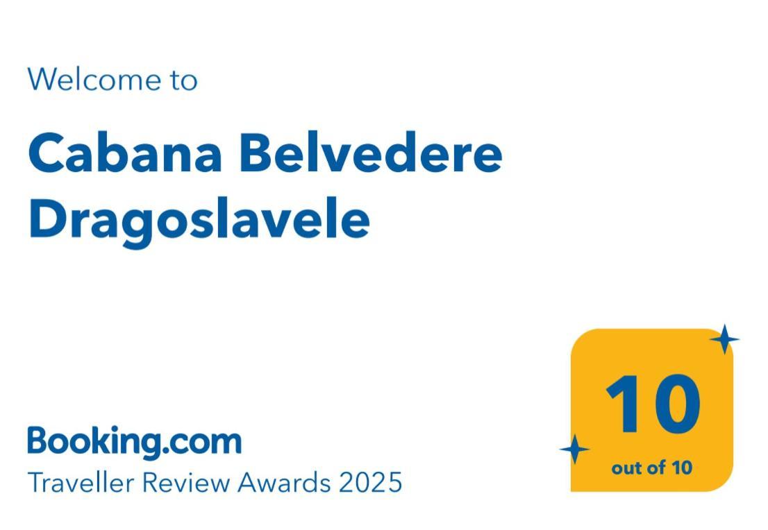 Cabana Belvedere Dragoslavele 外观 照片